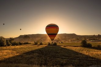 artery one afternoon in a hot air balloon